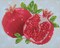 Diamond Dotz Good Fortune Pomegranits Fruit Diamond Painting Kits for Adults - Diamond Art Kits a Relaxing Creative Craft Kit with Dotz Gems 7.9x9.8